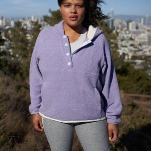 outdoor voices megafleece pullover